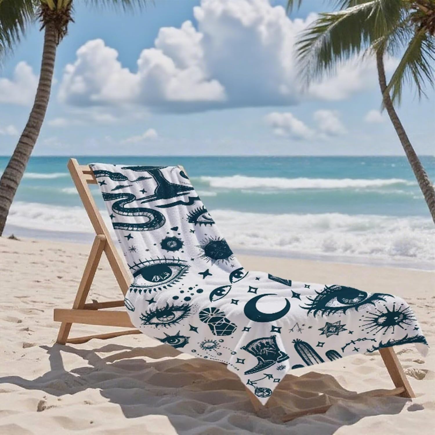 Beach Towel 90x180cm Bath Towels, Quick Dry Microfiber Towel, Sand Free, Super Absorbent, Lightweight, Compact Design, Towels for Bathroom Travel, Pool, Gym, Camping, Beach Vacation Essentials A2-445
