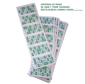 Pandiui23 Lot De 600 Cartons De Bingo Traditionnel - 90 Boules, Format 116x52mm, Pour Événements Et Associations