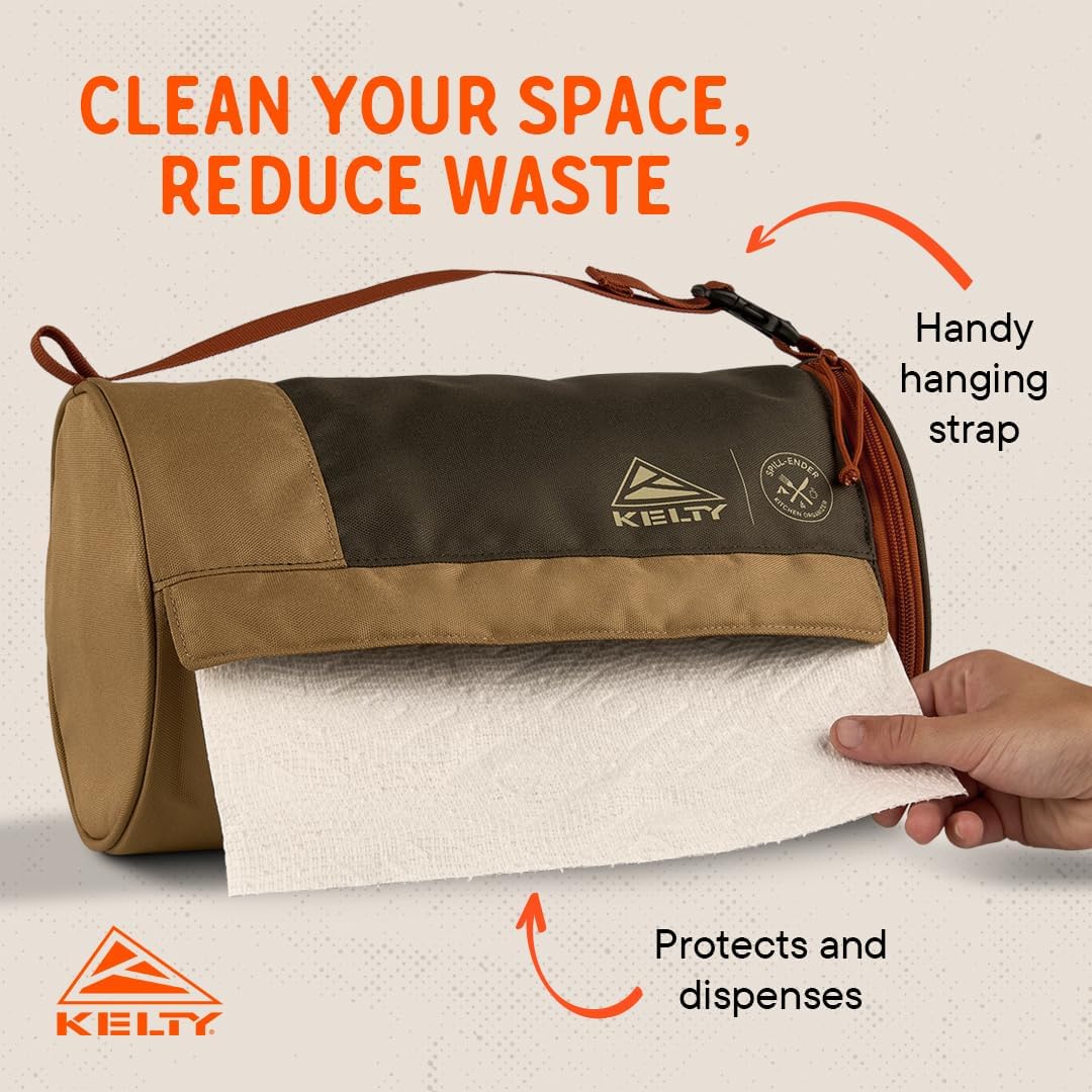 Kelty | Spill-Ender - Compact, Durable Overlanding Paper-Towel Holder
