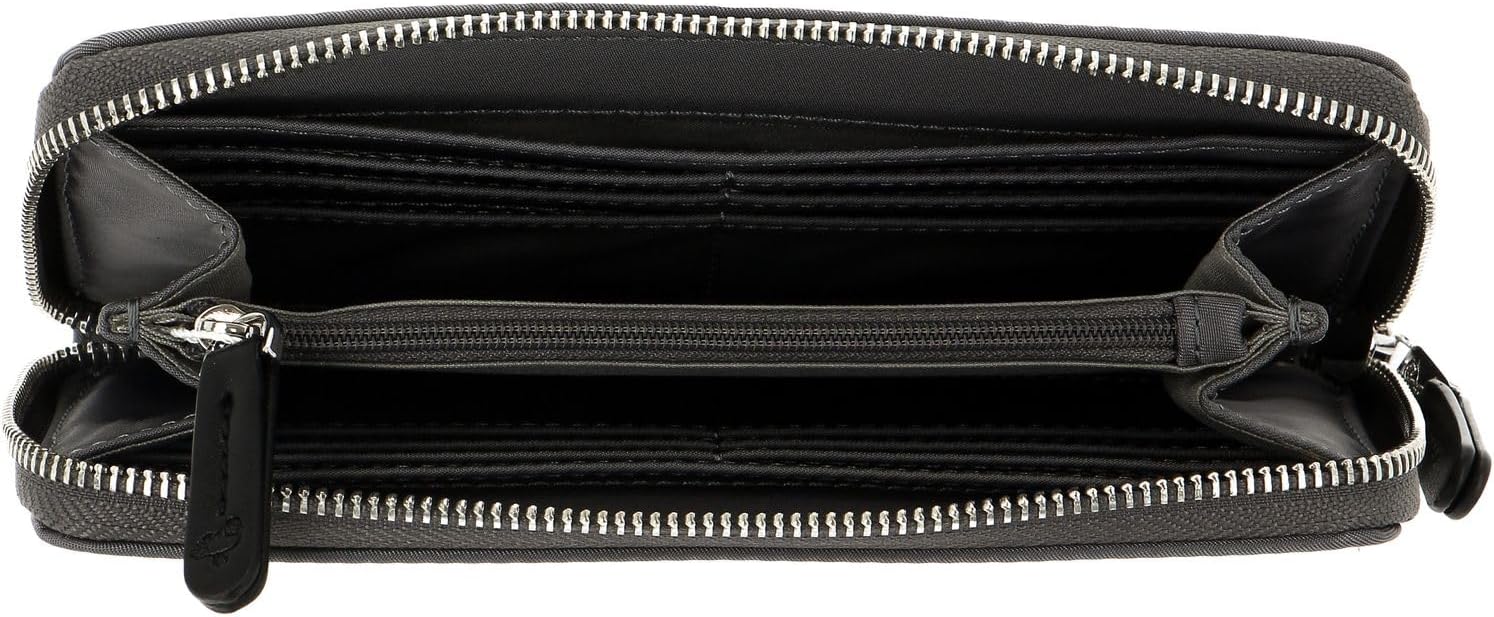 Mandarina Duck Womens Hunter Wallet Travel Accessory Wallet, smoked pearl, OneSize