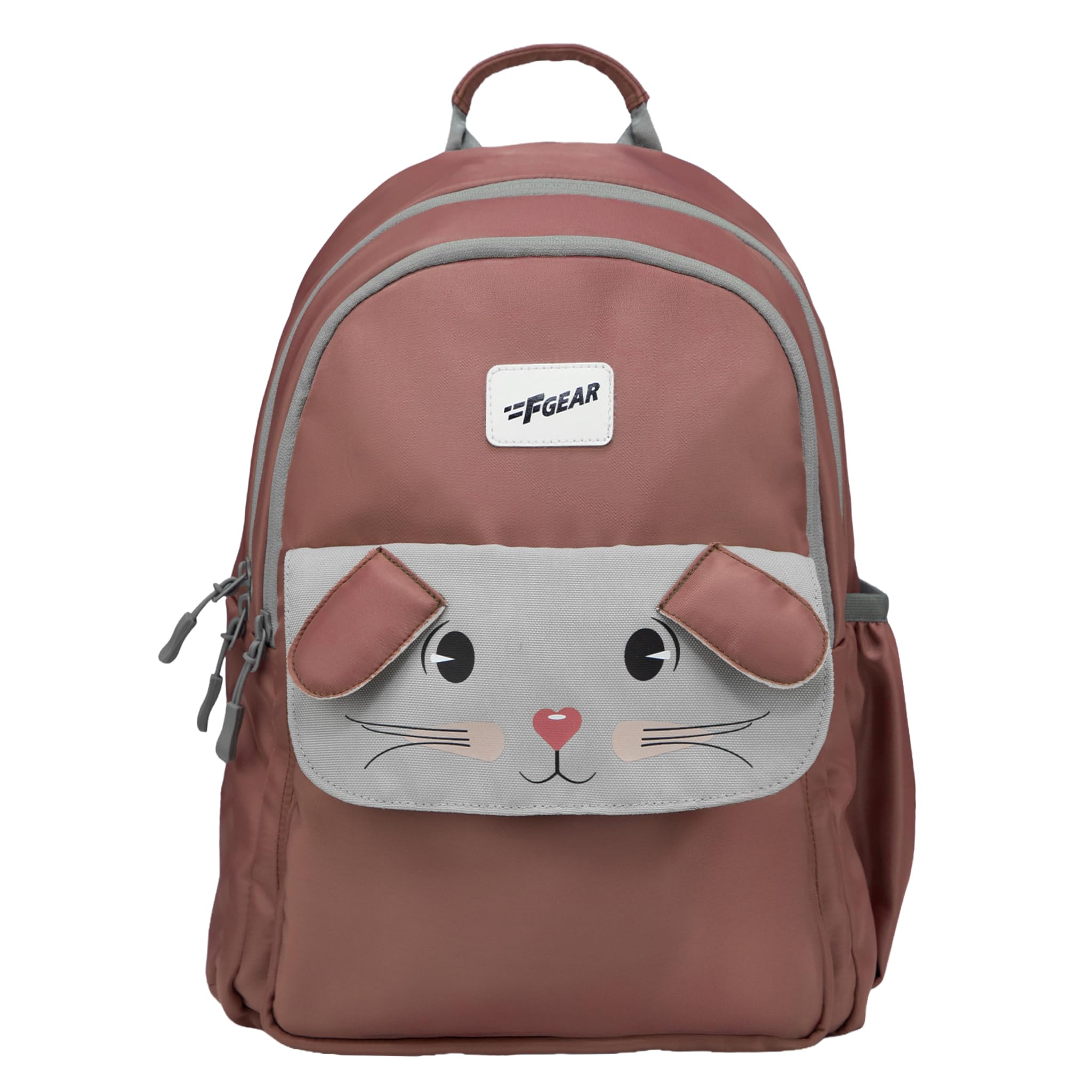 Bunny Berry Sorbet 22L School Backpack|Premium & Soft Touch|Unisex Kids School Bag with Two Spacious Compartments and Front Pocket, with Bottle Holder|Ideal for School, Daily Use & Travel-image-16