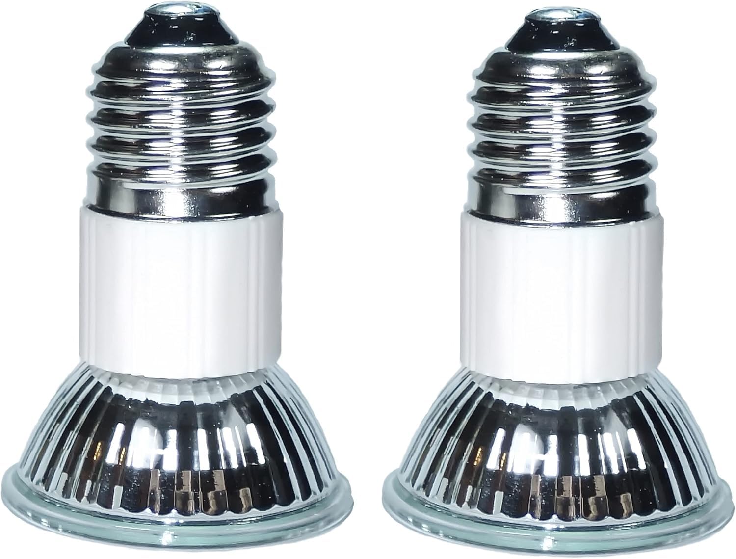 Pack of 2 LSE Lighting E27 European Base 50W Halogen Appliance Bulbs | Compatible with GE Kitchen Hood WB08X10028 | 110V-130V | Range Hood Replacement Light | Designed in USA