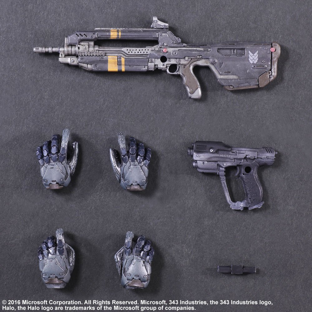 Halo 5: Spartan Locke - Play Arts Kai Figure : Amazon.com.au: Toys