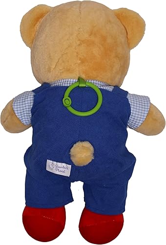 Miniatura 6 de Bambini Planet Dress-a-Bear - Juguete educativo de oso de peluche Montessori con cremallera, botón, hebilla, cordones y muchos más ejercicios de