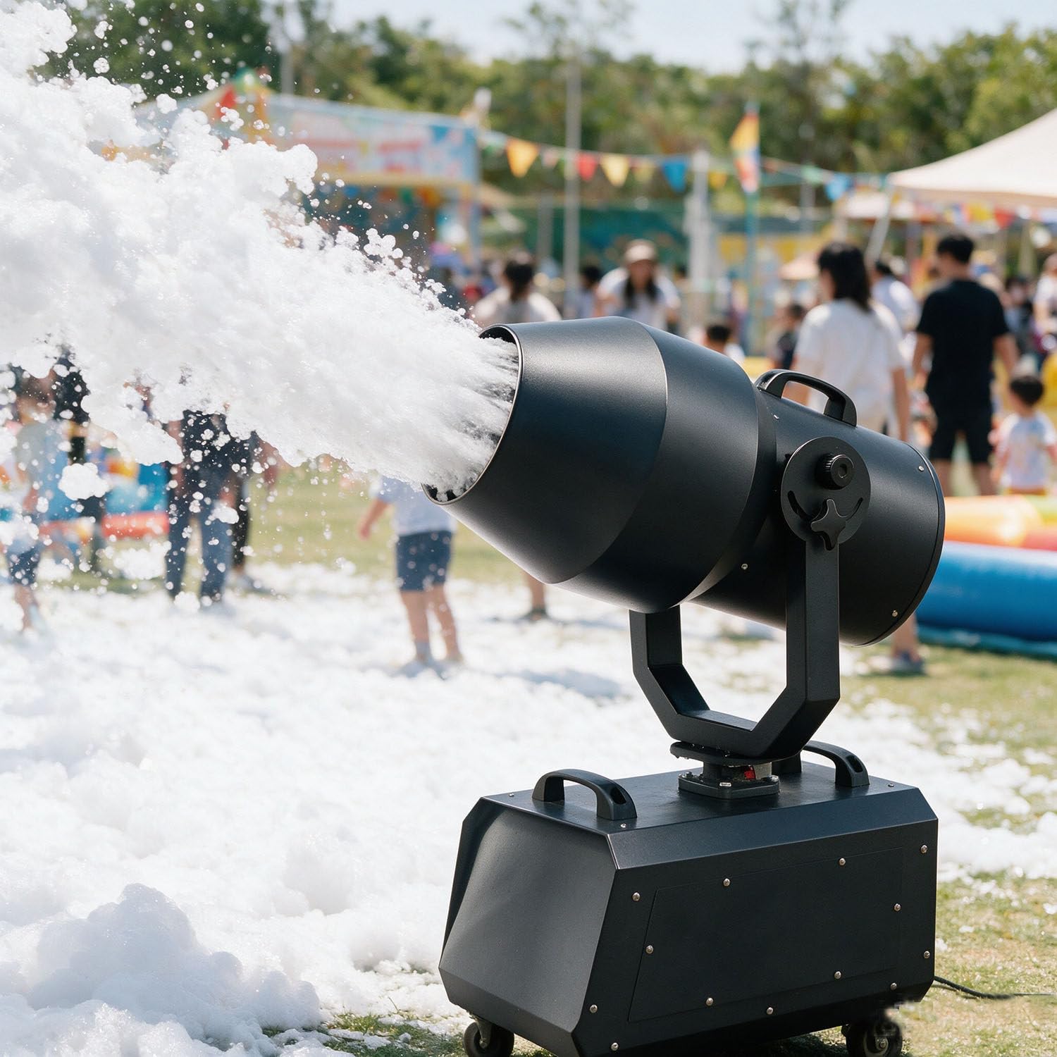 XueFulxion Portable 2000w Electric Foam Cannon, Adjustable Foam Volume