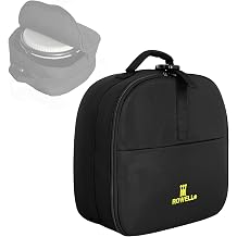 ROWELL Travel Conga Carrying Bag Compatible with 10 inch & 11.75 inch Compact Congas Water Resistant Drum Case with Backpack Straps Front Pocket Portable Drum Bag for Practice, Street Performance,Tour