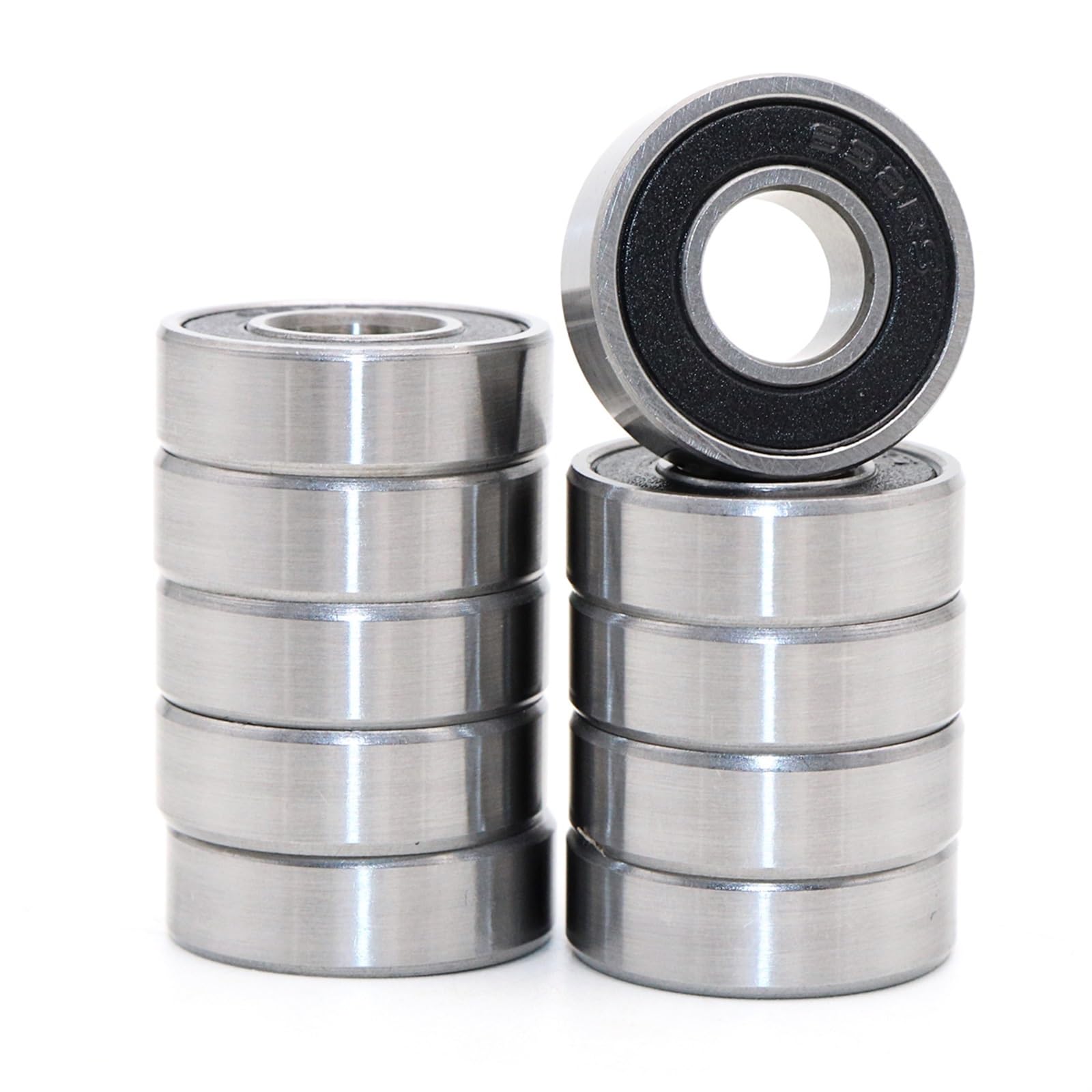 RCGKNNMUZ Bearing 688 688-2RS 8X16X5mm 688RS Deep Groove Ball Bearings Single Row 1Pcs