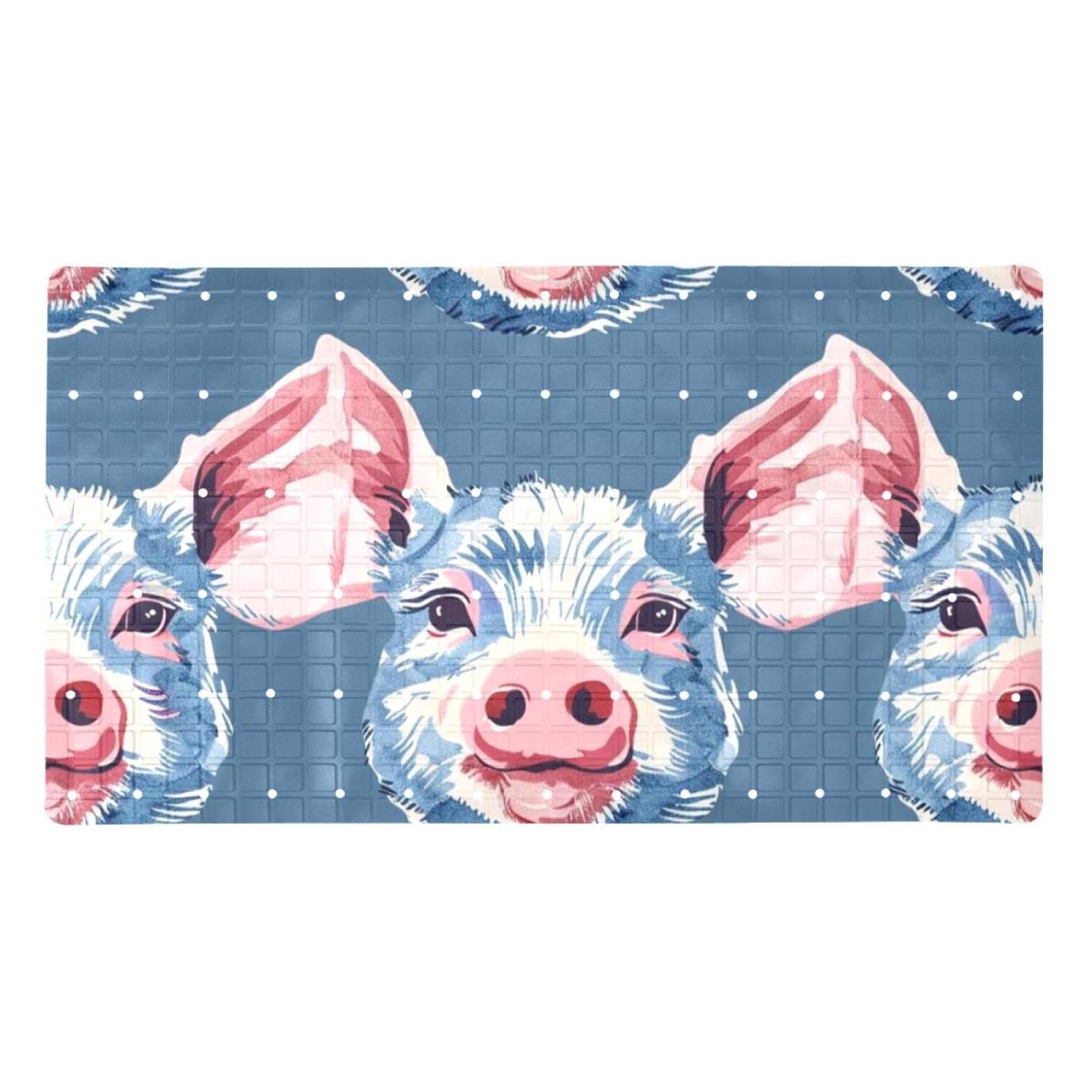 Tapis de bain antidérapant pour éviter les glissades en douche