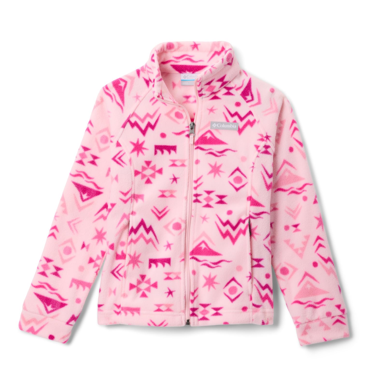 Columbia Youth Girls Benton Springs II Printed Fleece Jacket