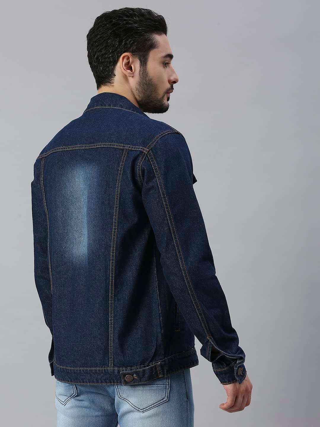 Men's Denim Jacket, Blue, 40