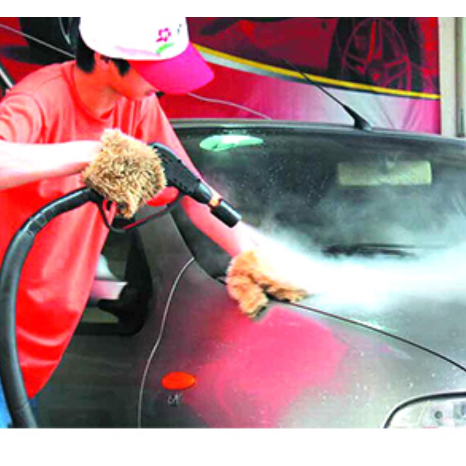 Car Washer, High Pressure Washer Car Washer 3000PSI Handheld Power Spray Wand Lance with Nozzle and Hose for Car Detailing, Fence, Floor Cleaning, 1/4