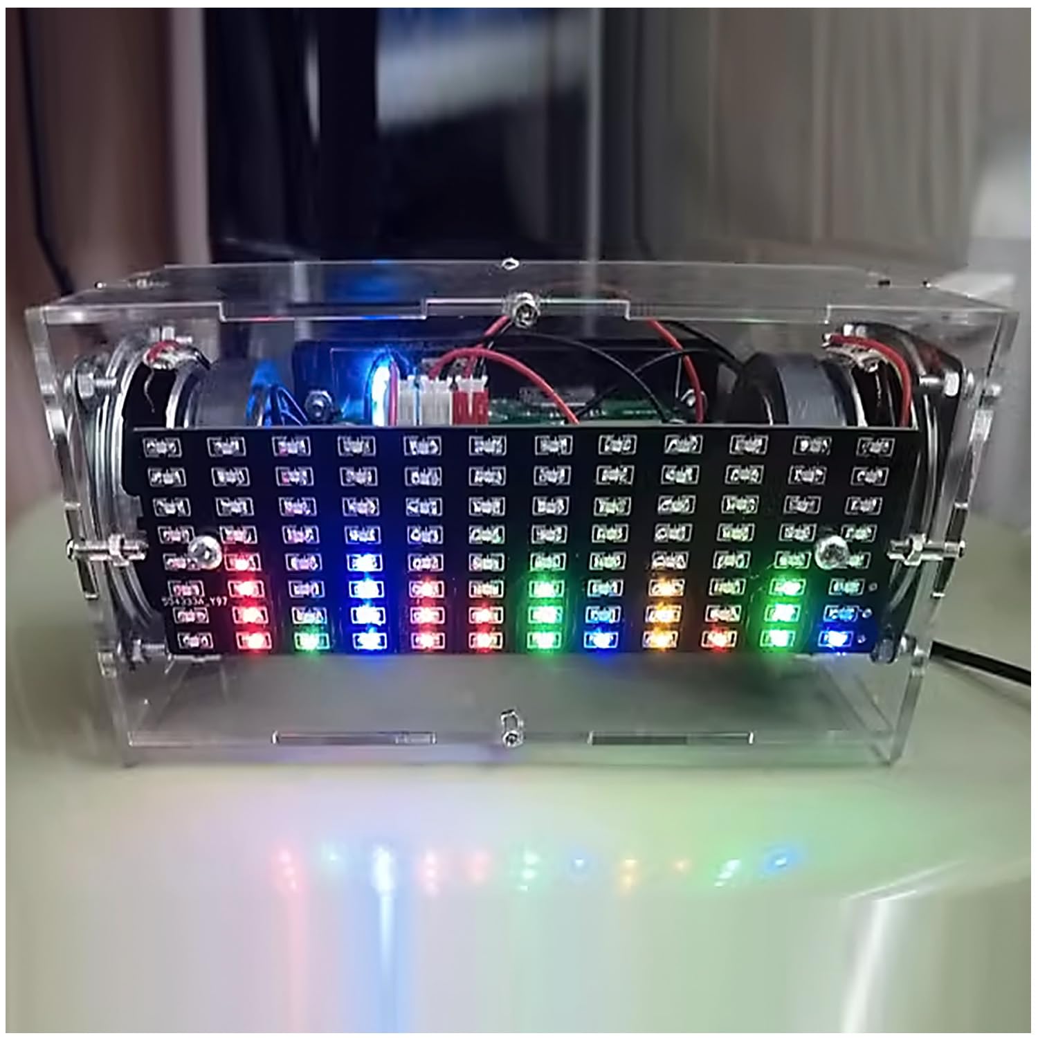 HUAGZIMO Soldering Practice Kit DIY Electronic Speaker Kit Learn Soldering Skills Build a Functional Portable Speaker for Beginners, Hobbyists, and Students