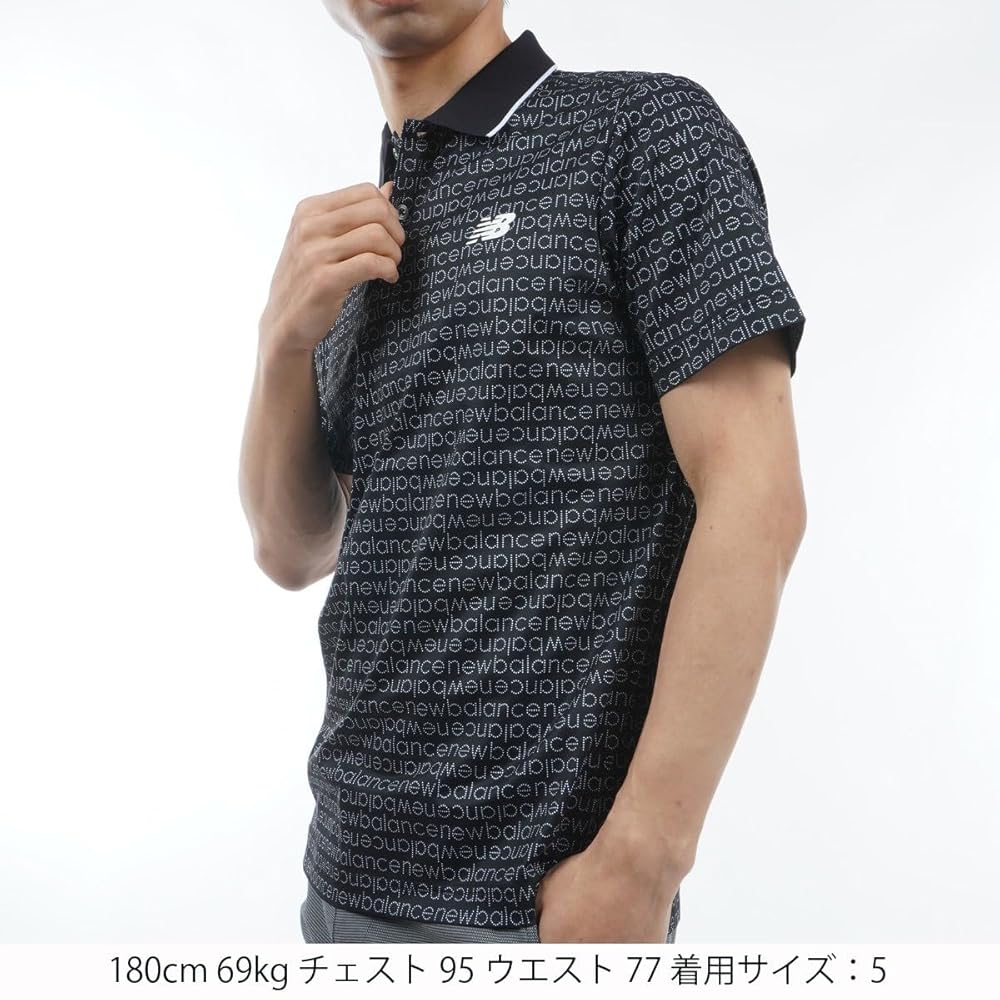 Amazon | [ニューバランス] ゴルフ メンズ 半袖 ポロシャツ