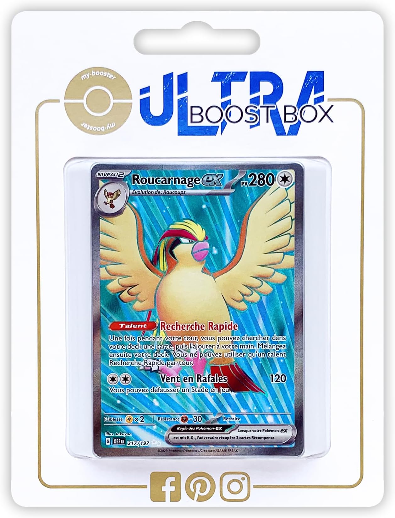 my-boosterPokémon Company SV03-FR-UB-217