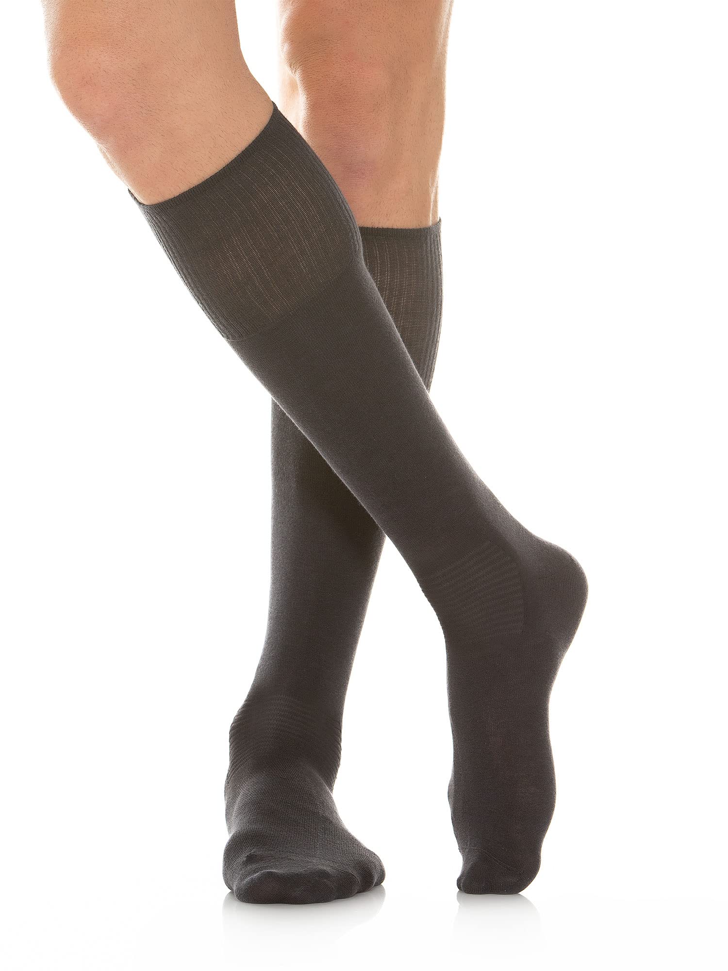 Relaxsan 560L Socken für Diabetiker Herren und Damen, Kniestrümpfe ohne Naht, ohne Gummi, Baumwolle und Crabyon