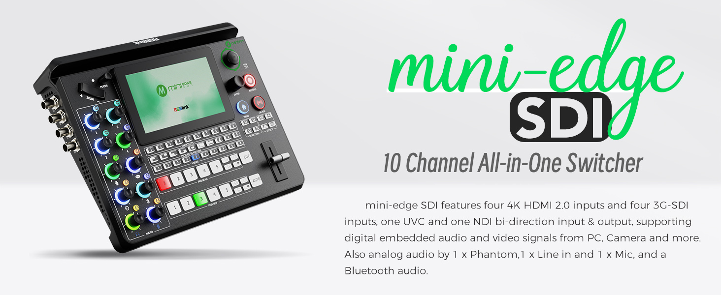 Amazon.com: RGBlink mini-Edge SDI,All in One Pro Live Streaming