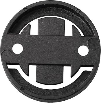 for Bike Computer Insert Kit for Wahoo for Bryton Cateye, ABS Stopwatch Mount Bracket with Screws, for Black Color