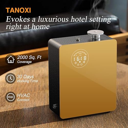 Miniatura 2 de Difusor inteligente sin agua, máquina de aire de aroma para uso doméstico y comercial, cubre 3000 pies cuadrados, HVAC nebulizante o difusores