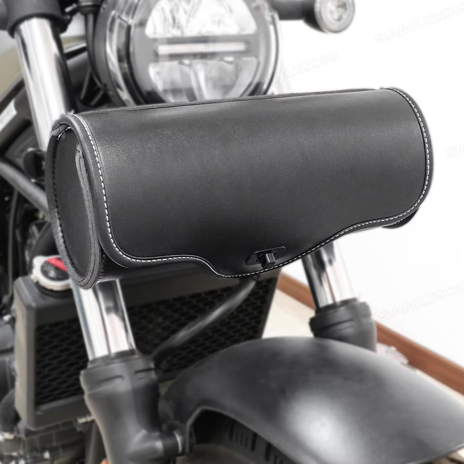 Motorrad Gepäcktasche Kompatibel Mit Chopper Für Bobber Für Cruiser Für Sportster Für XL 883 1200 Motorradtasche Satteltaschen Til Werkzeugtasche Gepäck Universal
