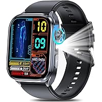 2026 Nuovo AI-GPT Smartwatch ECG/𝐆li𝐜𝐞m𝐢𝐚/24H Pressione Sanguigna arteriosa/Q&A,2"Salutare