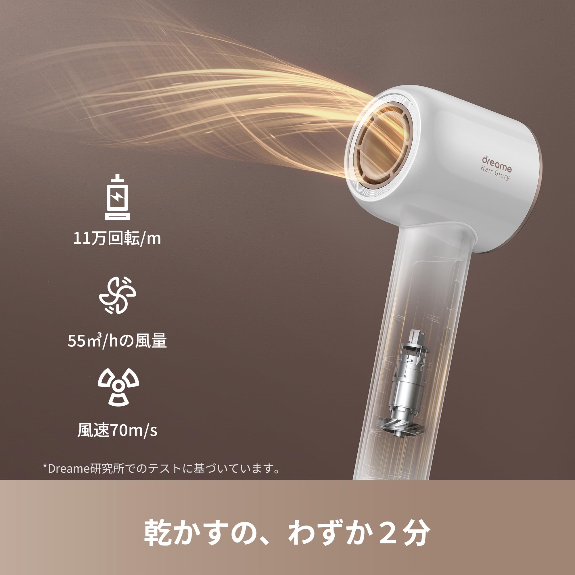 Amazon.co.jp: Dreame: ドライヤー