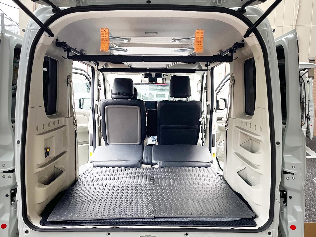 Amazon | ［NAMINORIKOZOU BLACK］エブリィDA17V・W 左右サイドバー