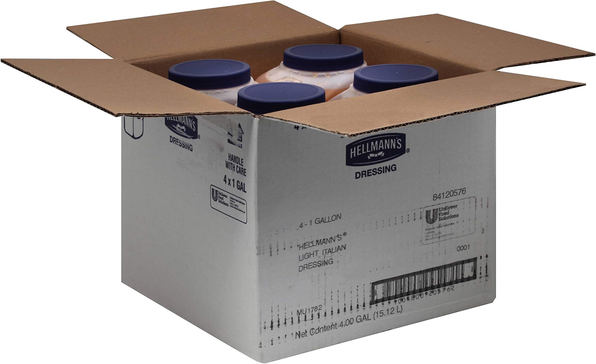 Hellmann's Light Italian Dressing, 1 Gallon -- 4 per case