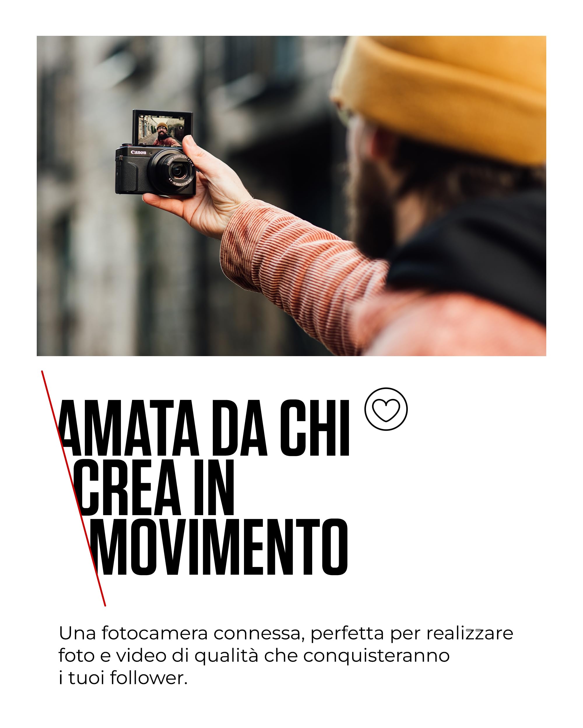 Canon PowerShot G7X Mark III (Argento) – Fotocamera Digitale Compatta con Sensore da 1 Pollice e Video 4K - Perfetta In Condizioni Di Scarsa Illuminazione E Per I Viaggi