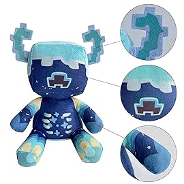 XSLWAN Warden Plush Soft Toy Throw Pillow Decor for Video Game Fans, Kids Party Favors, Holiday and Birthday Gifts