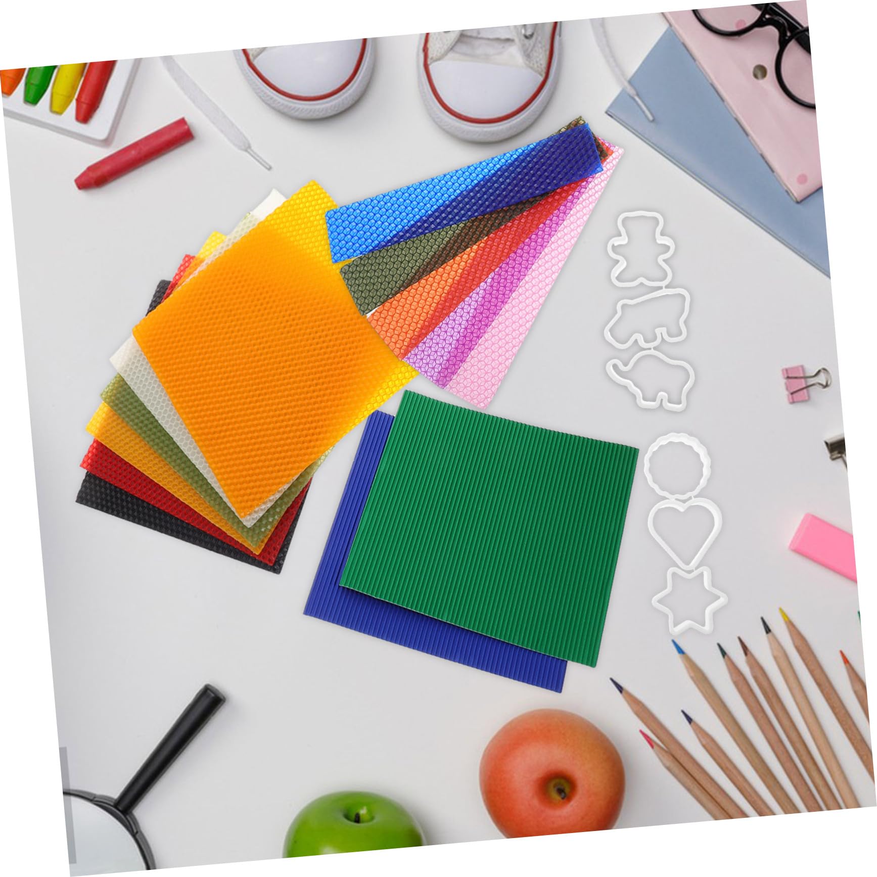 CIYODO Kit de Vela de Panal para Niños, 1 Juego, Manualidades de Cera
