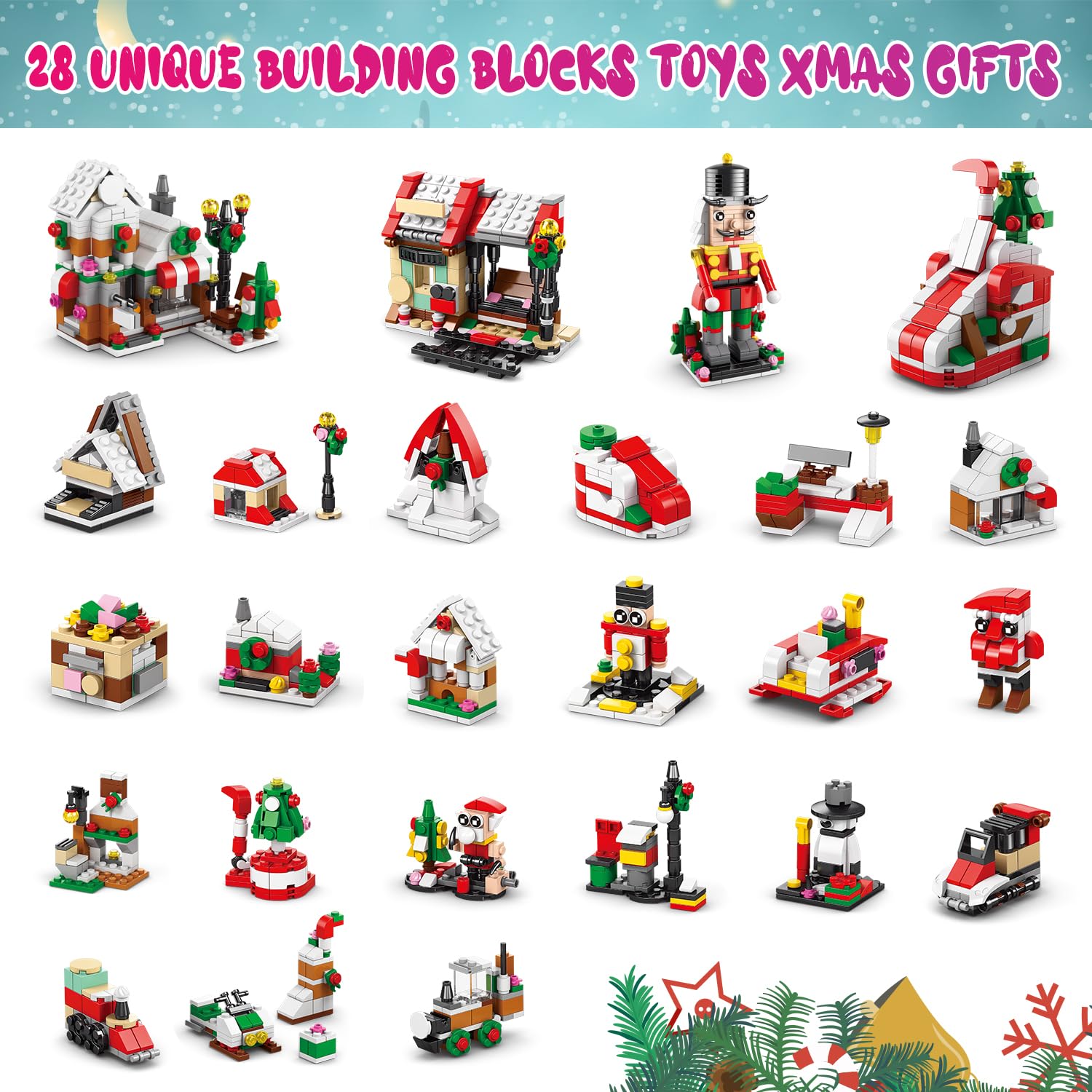 Advent Calendar 2026 Christmas Building Set - Image 4