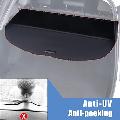 Miniatura 3 de AUXKO Cubierta de carga retráctil para Honda CRV (incluye híbrido) 2023 2024, cubierta de carga para maletero, cubierta de seguridad para CR-V 2023,