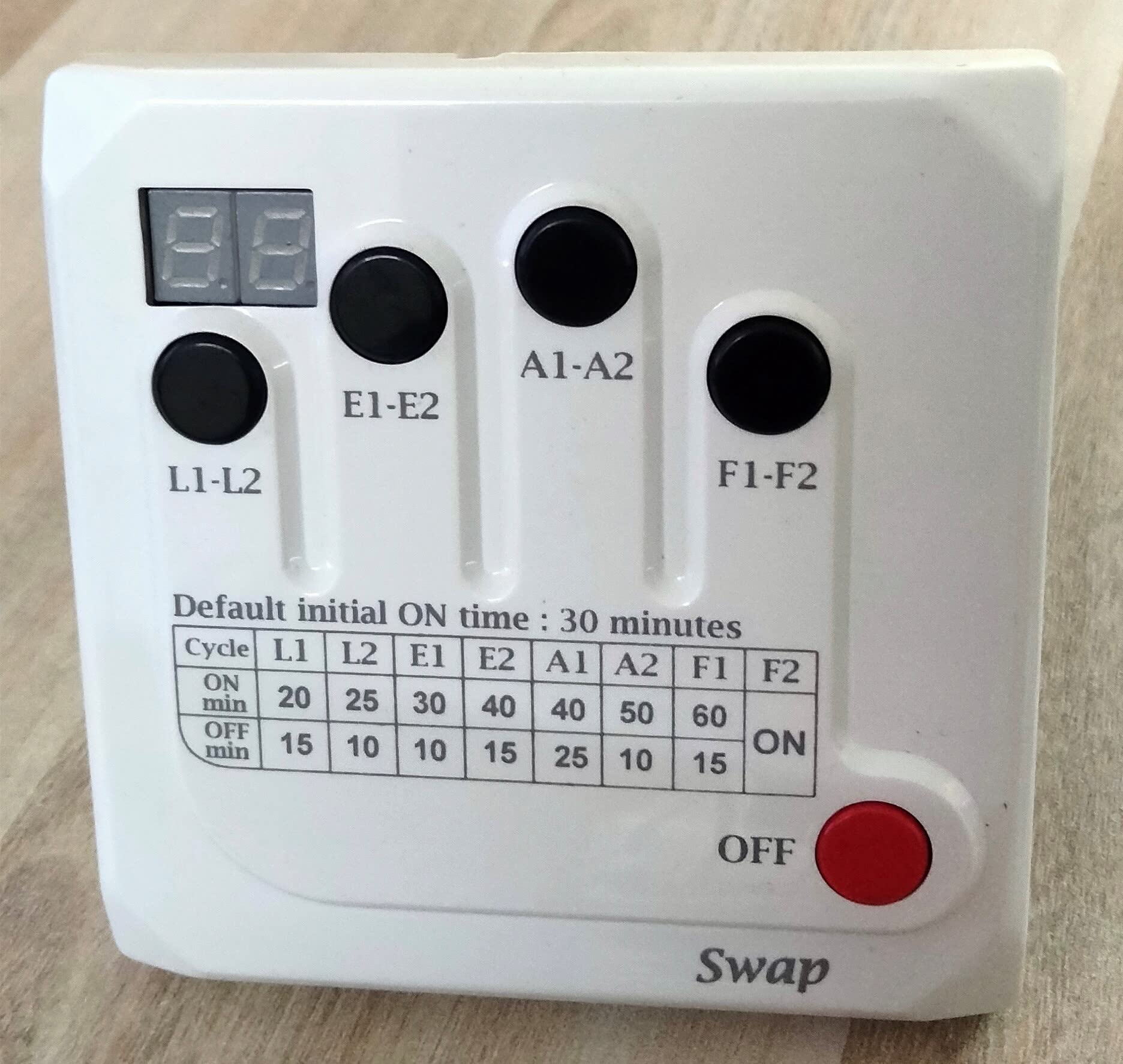 See full amazon price history chart for AC Power saver Cyclic timer (SWAP03AC) Designed for AC(upto 2 Ton) power/energy saving & user comfort.Provided with 8 cyclic time options to suit different weather conditions.Auto execution feature no need to switch ON the AC when power resumes after AC Power saver Cyclic timer (SWAP03AC) Designed for AC(upto 2 Ton) power/energy saving & user comfort.Provided with 8 cyclic time options to suit different weather conditions.Auto execution feature no need to switch ON the AC when power resumes after (B0C5MC2K99) Amazon Price History, Amazon Price Tracker