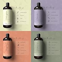 Vista 8 de Home by Forever New - Detergente líquido perfumado para ropa, bergamota, 16 onzas líquidas, perfecto para lavar toallas, ropa de cama, ropa y más