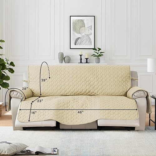 Miniatura 2 de RBSC - fundas para sofá reclinables (2019) para el hogar, 100% impermeable, antideslizante, lavable, protección si tienes mascotas, bebés, perros,
