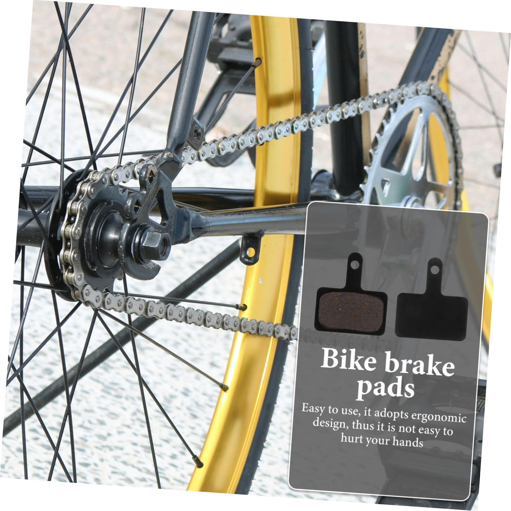 BESPORTBLE 24 Ensembles De Plaquettes De Frein De Vélo Freins Disque De Frein De Vélo Plaquettes De Frein De Vélo Fournitures De Cyclisme Remplacement des Plaquettes De Frein À Disque