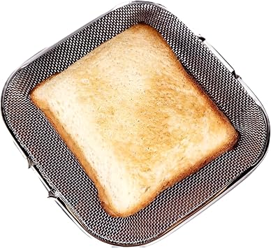 Hot Sandwich Maker, 2 Tier Thickness Adjustment, Stainless Steel Mesh Plate, Non-Stick Design 1000 W Compatible, Dishwasher Safe, Compact Storage, Easy Breakfast Cookware for Kids Sandwich