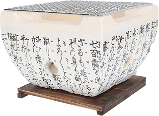 Yardenfun 1 Conjunto De Churrasqueira A Carvão Japonês Fogão Para Churrasco Churrasqueira Coreana Churrasqueira Coreana Churrasqueira Portátil Fogão A Carvão Japonês Cerâmica Suprimentos De
