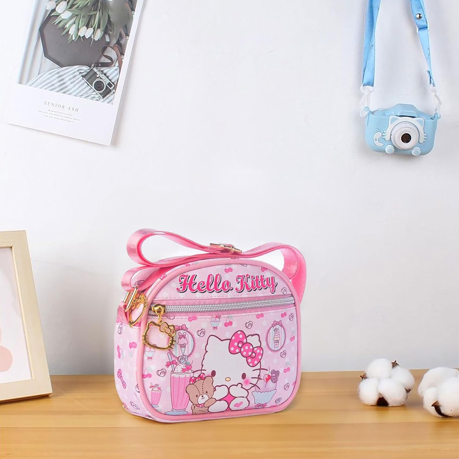 Cute Crossbody Purse | Mini Soft PU Leather Messenger Shoulder Bags | Lovely Gift for Her | A-g-e-s 3-6 - Image 6