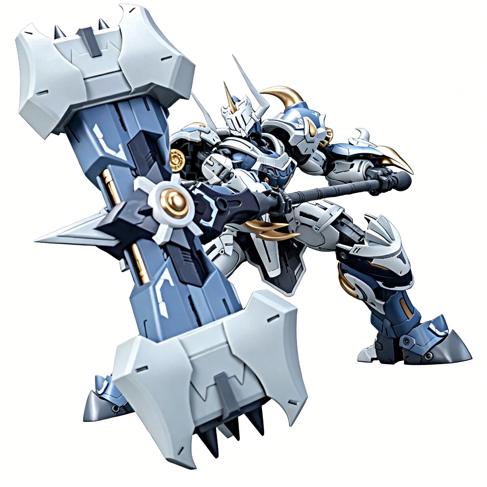 TOYVERSE SNAA Round Table Knights Furious Battle Hammer Galahad 1/144 Scala 18 cm di altezza mobile Mecha Modellino a partire dai 15 anni