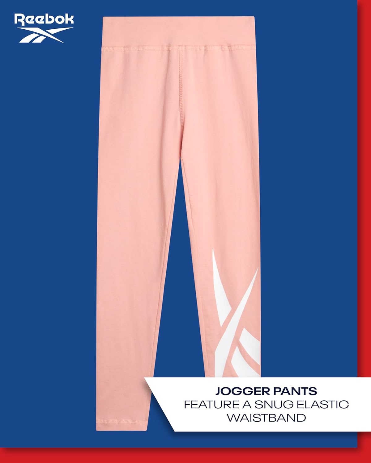 Reebok Girls Pants Set - 2 Piece Lightweight Long Sleeve Shirt and Girls Leggings Outfit - Breathable Athletic Outfits - Image 6