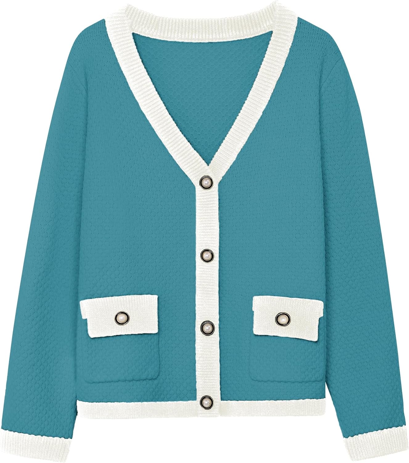 Women’s Cardigan Sweaters 2024 Fashion V Neck Open Front Gold Button Cardigans Cropped Knit Outerwear Women’s Cardigan Sweaters 2024 Fashion V Neck Open Front Gold Button Cardigans Cropped Knit Outerwear