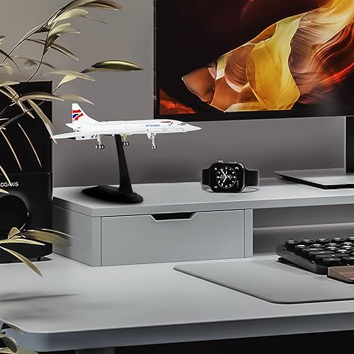 Miniatura 6 de Modelo de avión a escala 1:200 British Airways Concorde F-BVFB modelo de avión fundido a presión de aleación