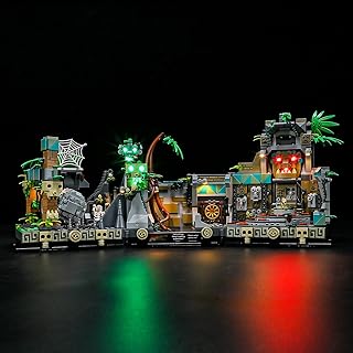 BRIKSMAX Led Lighting Kit for LEGO-77015 Temple of The Golden Idol - Compatible with Lego Disney Building Blocks Model- Not Include Lego Set