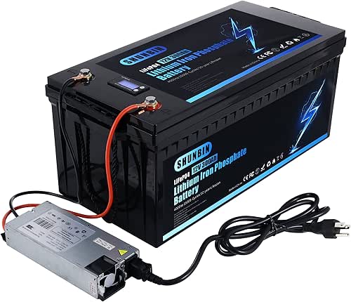 Lifepo4 300ah 12V Lithium Iron Phosphate Battery Built-in 200A BMS