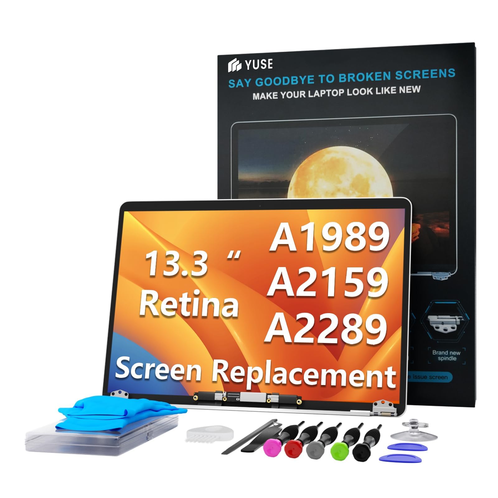 Amazon.com: YUSE A1989 A2159 A2289 Screen Replacement 13.3