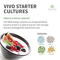 Vista 3 de VIVO Kefir Starter (5 cajas) Hace hasta 30 cuartos de galón de kéfir