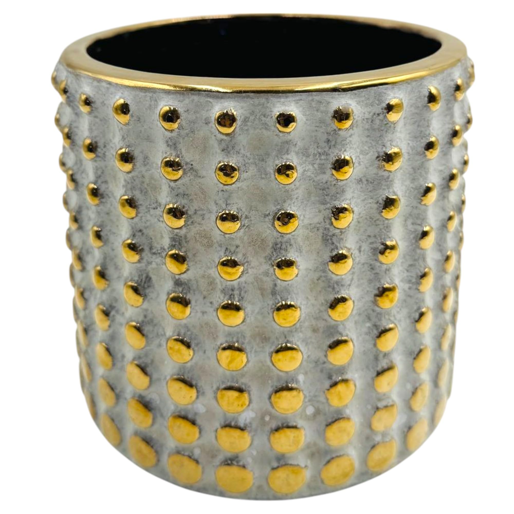 Round Ceramic Flower Pot - Modern & Boho Decor -8 Round Ceramic Flower Pot - Modern & Boho Decor -8