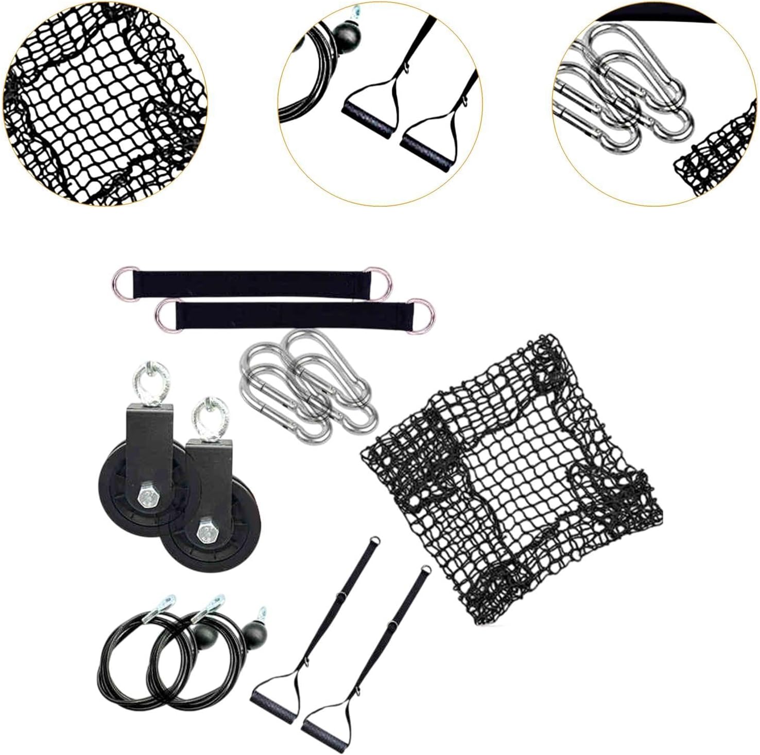 ハイプルハンドルエクササイズ機器フィットネスケーブルマシンフライハンドルワークアウト