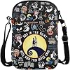 Nightmare Umhängetasche Jack Sally Messenger Bag Halloween Party Geschenk Nightmare Halloween Umhängetasche